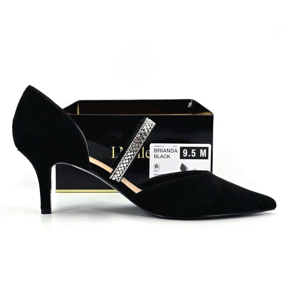 I. Miller Womens Brianda Pointed Toe Stiletto Heel Pumps Black Size 9.5 M NEW - Picture 1 of 12